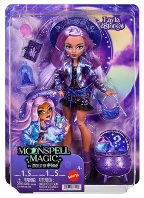 Zdjęcie produktu dla Monster High JMB90, Lalka modowa, Damski, 4 lat(a), Dziewczyna, 285,7 mm, Wielobarwny