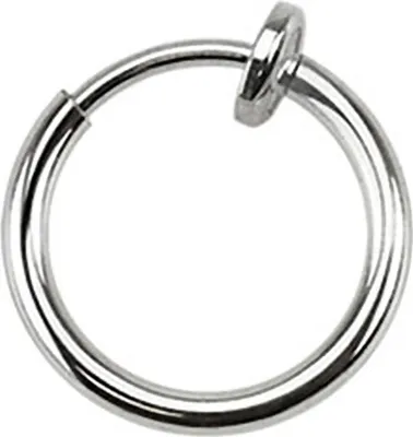 Produktbild von Nasenring Fake Nasenpiercing Septum Clicker Piercing Helix Titan plattiert
