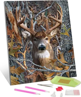 Obrázek produktu pro Diamantový 5D obraz "Jelen" 30 x 40 cm TISHIRON pro dospělé