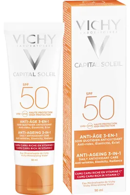 Immagine prodotto di Vichy Ideal Soleil Crema Anti-Età Lsf 50 50 ml
