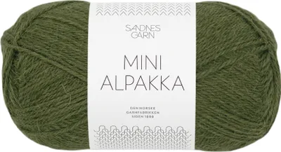 Produktbild von Sandnes Mini Alpakka 50g Moosgrun 9573