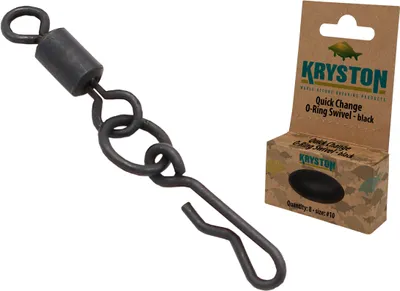 Obrázek produktu pro Kryston rychlovýměnný obratlík s kroužkem č.7 8ks