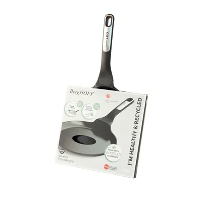 Produktbild von BergHOFF Leo Phantom, Rund, Pfannkuchenpfanne, Schwarz, Aluminium, 200 °C, Aluminium
