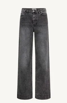 Produktbild von Nümph Nuparis Hr Wide Jeans Black Washed Denim 36/32
