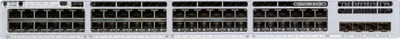 Productafbeelding van Cisco Catalyst 9300L - Netwerkbasis - Switch - L3 - 48 x 10/100/1000 (PoE+) + 4 x 10 Gigabit SFP+ (uplink) - voor montage in een rack - PoE+ (505 W)