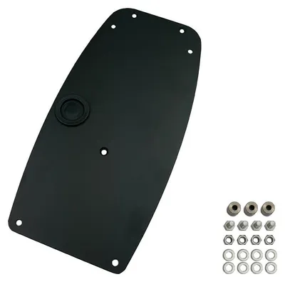 Produktbild von Wandhalterung MENNEKES AMTRON 4You 100, 300, 500, AMTRON 4Business 700 - Edelstahl schwarz (RAL 9005)