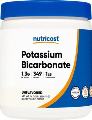 Imagen del producto de Nutricost | Bicarbonato de potasio