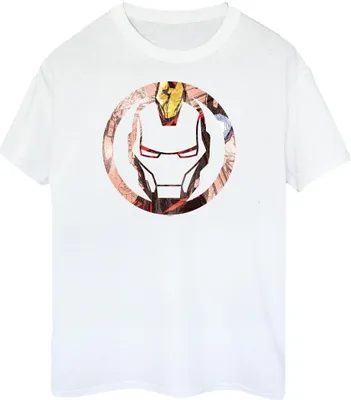 Produktbild von Iron Man - T-Shirt für Damen BI411 (M) (Weiß)