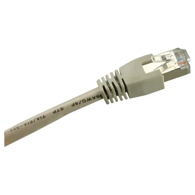 Produktbild von Patchkabel RJ45 Cat.6 SFTP (schwarz, 2 Meter)