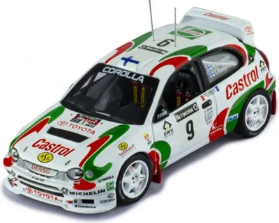 Produktbild von TOYOTA Corolla WRC #9 Rac Rallye 1997 M.GRÖNHOLM / T.RAUTIAINEN, IXORAC394A, Maßstab1/43, IXOMODELS