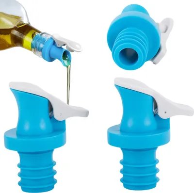 Produktbild von Verk 07216 Olivenölflaschenspender, Stopfen, Essig, Sirup, 2er-Set. AKTION