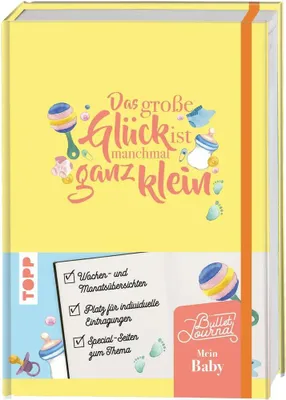 Produktbild von Mein Bullet Journal Schwangerschaft & Baby - Das große Glück ist manchmal ganz klein