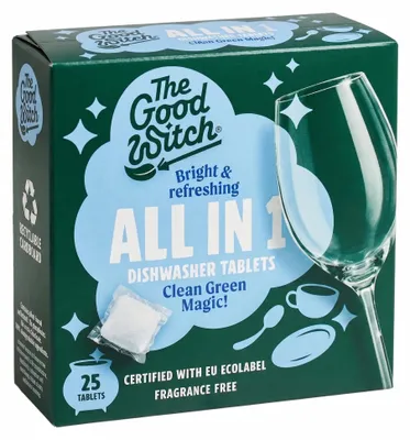 Productafbeelding van The Good Witch Vaatwastabletten All-in-One 25 stuks