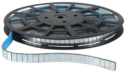 Produktbild von Zinkbeschichtete Klebstoffgewichte 5 g x 1200 Stück Rolle KD5904