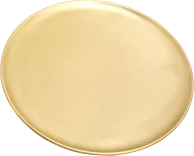 Produktbild von Messing Kerzenteller Gold Poliert Ø 21cm Untersetzer 0,5cm Dick Tischdeko Rund