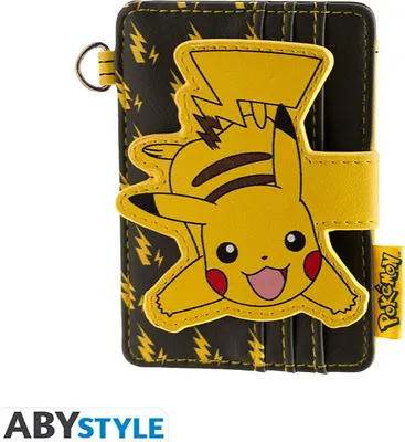 Produktbild von ABYstyle Pokemon, 3 Karten, Polyurethan (PU), Schwarz, Gelb, 70 mm, 100 mm