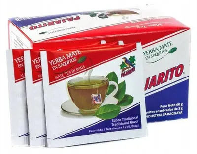 Zdjęcie produktu dla Yerba Mate Saszetki Pajarito Cocido 60 g - Ekspresowe
