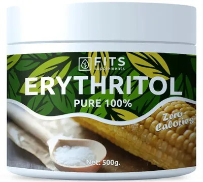 Obrázok produktu pre Erytritol, čistý 100%, 500 g