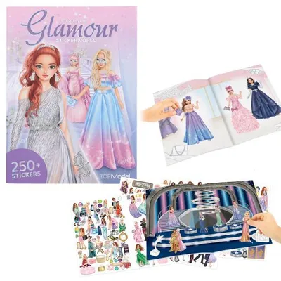 Produktbild von Stickerbuch – TOPModel Glamour Stickerworld