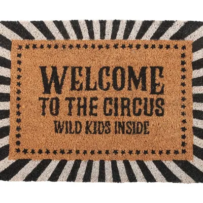 Produktbild von Something Different - Fußmatte / Tür Matte - Welcome to the Circus Wild Kids inside