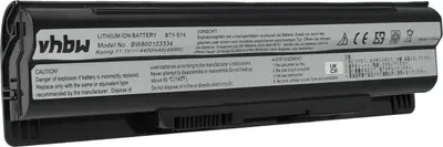 Produktbild von vhbw Akku kompatibel mit Medion Akoya P6512, MD98035, P6313, MD97931, MD97982, MD97842 Notebook (4400 mAh, 11,1 V, Li-Ion)