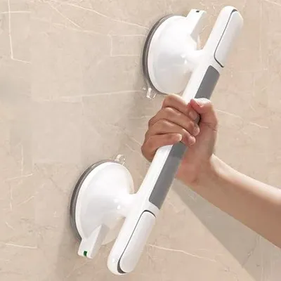 Produktbild von Seniorenhandgrepen für Dusche, 30,5 cm lang, bohrfreie, antislip, für Senioren, mit Griff.