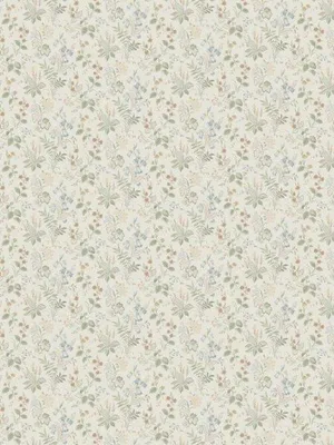 Obrázek produktu pro Borastapeter Zelená květinová tapeta - 660913 - 53 cm x 10,05 m