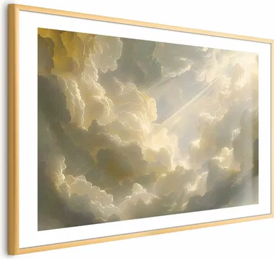 Produktbild von Posterpapier Poster - Fascinating Play of Colors Against the Clouds 30x21 cm Muster b-H-10016-ao-a