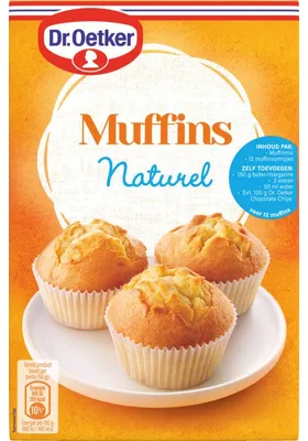 Immagine prodotto di Dr. Oetker Muffins Naturel 350g – muffin succosi e soffici da gustare