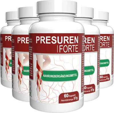 Obrázek produktu pro Presuren Forte - 300 kapslí (5 x 60 kapslí) - balení po 5 kusech