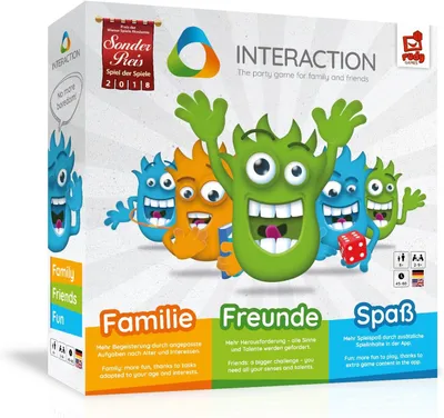 Produktbild von INTERACTION - The party game for family and friends