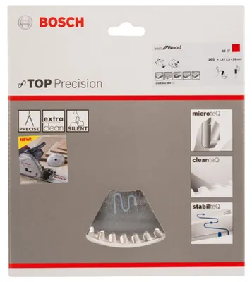 Immagine prodotto di Bosch 2608642384 Bosch Kreissägeblatt BS WO H 165x20-48