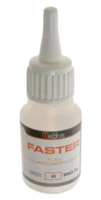 Obrázek produktu pro FASTER Kyanoakrylátové lepidlo na spáry, 20 g, rychlé nanášení