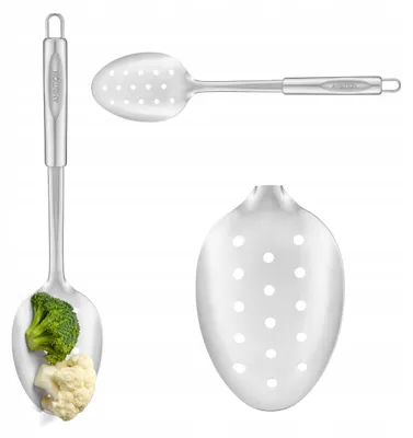 Obrázek produktu pro Ambition Děrovaná naběračka Ocelová 30 cm pro cezení