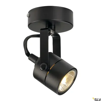 Obrázek produktu pro SLV Spot 79 132020 Ceiling floodlight HV halogen GU10 50 W Black