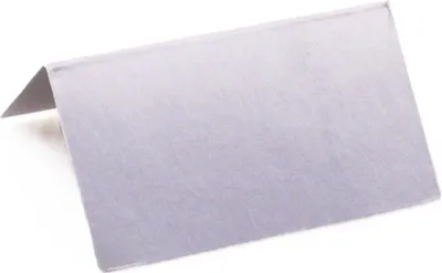Produktbild von Tischkärtchen - silber - 65x38mm - 48 Stück - 56007 10