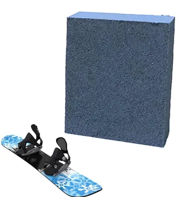 Imagen del producto de Lija de goma para el mantenimiento de tablas de snowboard y esquíes