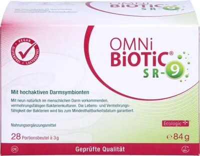 Produktbild von OMNi-BiOTiC SR-9 Portionsbeutel mit hochaktiven Darmsymbionten, 28 St. Beutel