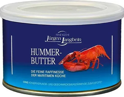 Produktbild von Jürgen Langbein Hummerbutter 380 g Dose Glutenfrei