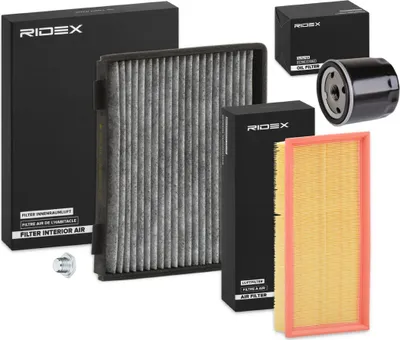 Produktbild von RIDEX Filterset Inspektionspaket Filtersatz für VOLVO S40 I (644)