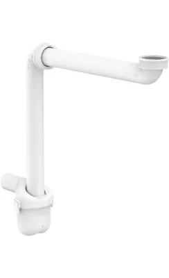 Zdjęcie produktu dla Hansgrohe – syfon oszczędzający miejsce do umywalki, 50 mm