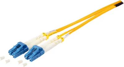 Image de Câble patch duplex LC/LC 9/125µ, OS1/OS2 jaune 3,0m