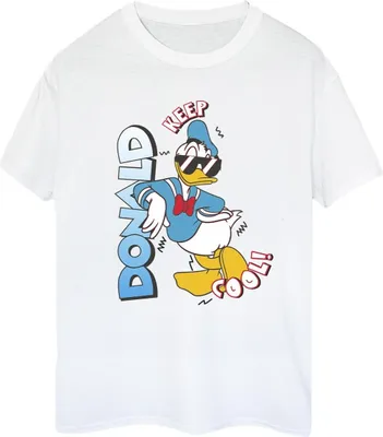 Produktbild von Disney - "Donald Duck Cool" T-Shirt für Damen BI38223 (XXL) (Weiß)