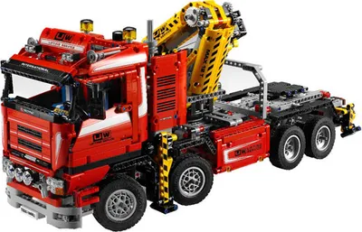 Produktbild von LEGO TECHNIC Truck mit Power-Schwenkkran 1.877-teilig, ab 11 Jahren (8258)