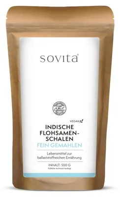 Obrázek produktu pro Sovita Indické Psyllium Husk Plv.z.H.e.L.z.E. 500 g