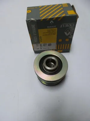 Image de Alternateur pour Renault Clio II, Logan, Sandero. Poulie d'alternateur. Numéro de référence : 7701477689
