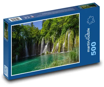 Obrázok produktu pre martinpuzzle – Puzzle 500 – Jazerá Plitvice – Chorvátsko