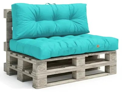 Immagine prodotto di Pallet Cuscini/Materasso 120X80X20 Blu Caraibi