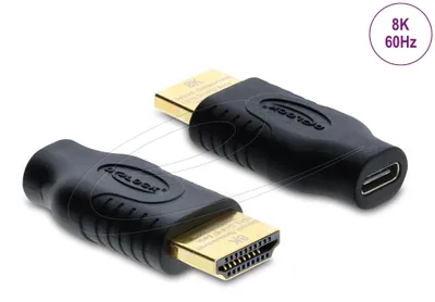 Obrázok produktu pre DeLOCK 61076, USB Type-C, HDMI, Čierna