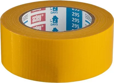 Produktbild von SCLEY Starkes Verputzband 48mm x 33m gelb 10 Tage 295